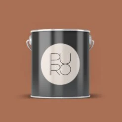 A.S. Creation Peinture Murale Premium Rouge - PURO C9009 Orange Poussiéreux