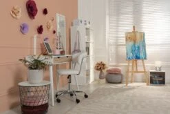 A.S. Creation Peinture Murale Premium Rose - PURO C9012 Divers Abricot -A.S. Creation Soldes DD126177 3