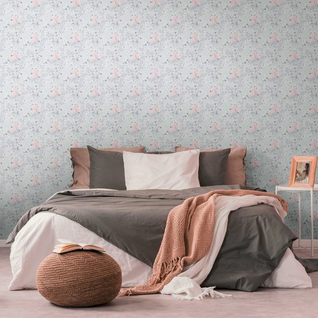 A.S. Creation Papier Peint à Motifs Floraux Blanc Rose - Papier Peint à Fleurs Et à Feuilles 5 A.S. Creation Papier Peint à Motifs Floraux Blanc Rose - Papier Peint à Fleurs Et à Feuilles – Image 5