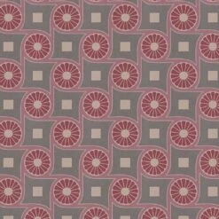 A.S. Creation Papier Peint Graphique Avec Motif Circulaire Gris Violet - Papier Peint Intissé Style Rétro -A.S. Creation Soldes architects paper tapete art of eden 390602 muster2