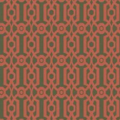 A.S. Creation Papier Peint Rétro Style Graphique Vert Orange - Papier Peint Intissé Vintage Géométrique -A.S. Creation Soldes architects paper tapete art of eden 390621 muster2