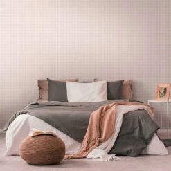 A.S. Creation Papier Peint Intissé à Carreaux Rétro Crème Beige - Papier Peint à Carreaux Vintage Moderne -A.S. Creation Soldes architects paper tapete art of eden 390645 ambiente6