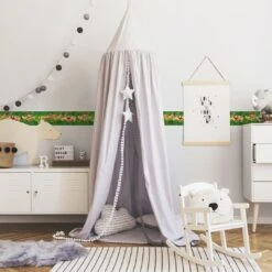 A.S. Creation A.S. Création Lovely Kids Frise Autocollante Enfant - Vert, Multicolore -A.S. Creation Soldes as creation bordre lovely kids 403725 ambiente3
