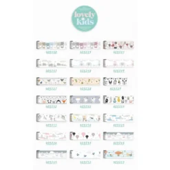 A.S. Creation A.S. Création Lovely Kids Frise Autocollante Enfant - Rosé, Blanc -A.S. Creation Soldes as creation bordre lovely kids 403729 crosselling2