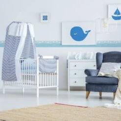 A.S. Creation A.S. Création Lovely Kids Frise Autocollante Enfant - Bleu, Blanc -A.S. Creation Soldes as creation bordre lovely kids 403731 ambiente3