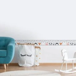 A.S. Creation A.S. Création Lovely Kids Frise Autocollante Enfant - Gris, Noir 9 A.S. Creation A.S. Création Lovely Kids Frise Autocollante Enfant - Gris, Noir -A.S. Creation Soldes as creation bordre lovely kids 403732 ambiente3