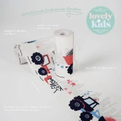 A.S. Creation A.S. Création Lovely Kids Frise Autocollante Enfant - Rouge, Bleu