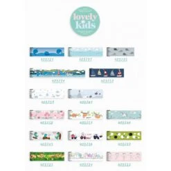 A.S. Creation A.S. Création Lovely Kids Frise Autocollante Enfant - Turquoise, Rosé -A.S. Creation Soldes as creation bordre lovely kids 403746 crosselling1