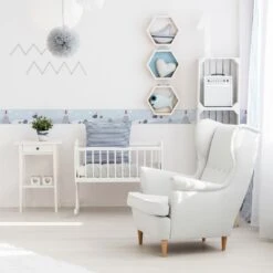 A.S. Creation A.S. Création Lovely Kids Frise Autocollante Enfant - Gris, Rouge -A.S. Creation Soldes as creation bordre lovely kids 403761 ambiente2