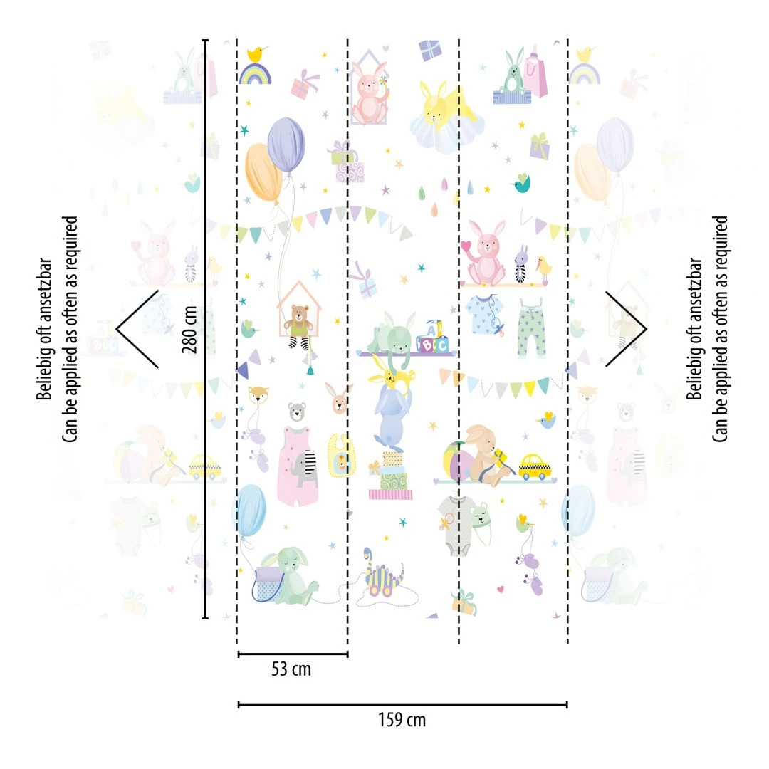 A.S. Creation Papier Peint Chambre Enfant Violet - Papier Peint Intissé Art Pour Enfants Livingwalls - Mat Et Lisse 3 A.S. Creation Papier Peint Chambre Enfant Violet - Papier Peint Intissé Art Pour Enfants Livingwalls - Mat Et Lisse – Image 3