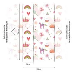 A.S. Creation Papier Peint Chambre Enfant Rose - Papier Peint Intissé Art Pour Enfants Livingwalls - Mat Et Lisse -A.S. Creation Soldes as creation fototapete the wall 391931 muster