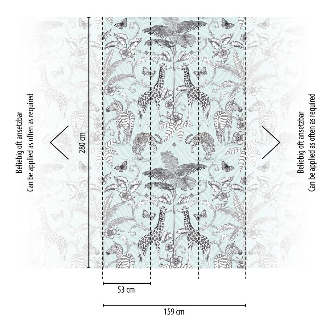 A.S. Creation Papier Peint Animal Noir Blanc - Papier Peint Intissé Insectes & Animaux Livingwalls - Mat Et Lisse 3 A.S. Creation Papier Peint Animal Noir Blanc - Papier Peint Intissé Insectes & Animaux Livingwalls - Mat Et Lisse – Image 3