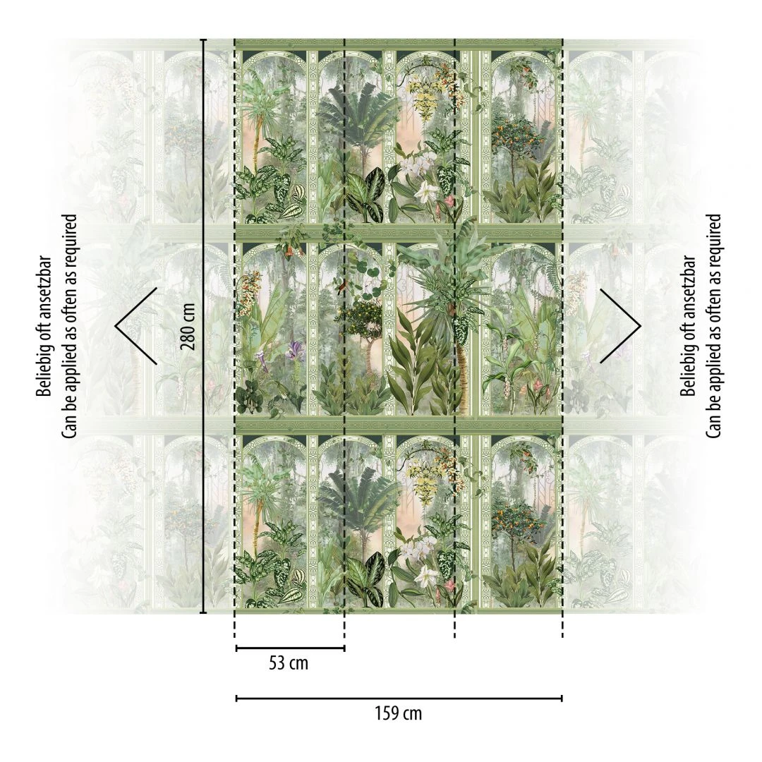 A.S. Creation Papier Peint Jungle Vert Marron - Papier Peint Intissé Botanique Livingwalls - Mat Et Lisse 3 A.S. Creation Papier Peint Jungle Vert Marron - Papier Peint Intissé Botanique Livingwalls - Mat Et Lisse – Image 3