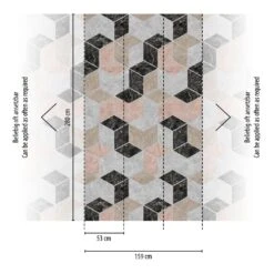 A.S. Creation Papier Peint Graphique Gris Beige - Papier Peint Intissé Art Livingwalls - Mat Et Lisse -A.S. Creation Soldes as creation fototapete the wall 393191 muster