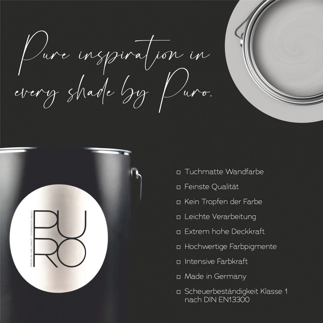 A.S. Creation Peinture Murale Premium Gris - PURO C1001 Cool Gray 5 A.S. Creation Peinture Murale Premium Gris - PURO C1001 Cool Gray – Image 5