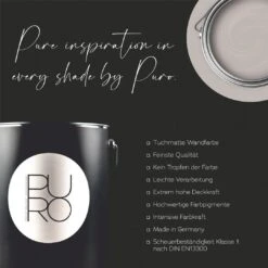 A.S. Creation Peinture Murale Premium Gris - PURO C1011 Gris Crème 9 A.S. Creation Peinture Murale Premium Gris - PURO C1011 Gris Crème -A.S. Creation Soldes as creation innen farbe dd125767 wandfarbe