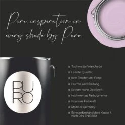 A.S. Creation Peinture Murale Premium Violet - PURO C2007 Lovely Rose -A.S. Creation Soldes as creation innen farbe dd125794 wandfarbe