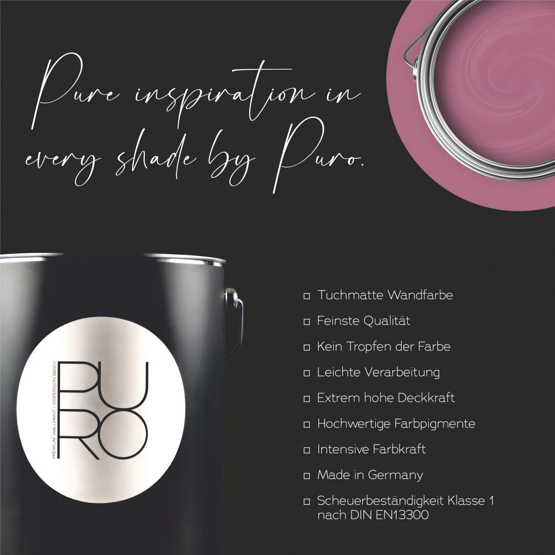 A.S. Creation Peinture Murale Premium Violet - PURO C2011 Lovely Rose 5 A.S. Creation Peinture Murale Premium Violet - PURO C2011 Lovely Rose – Image 5