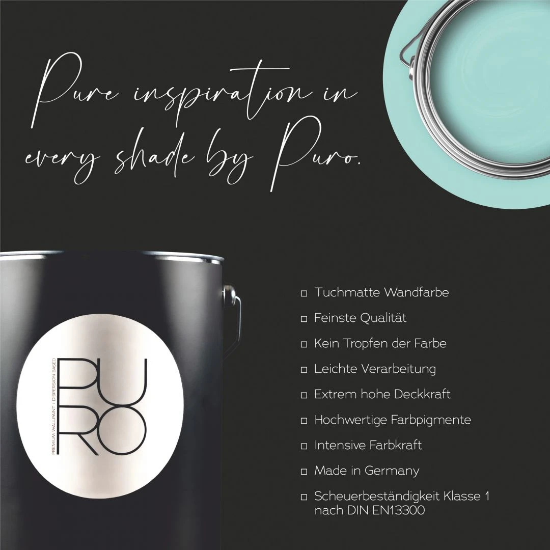 A.S. Creation Peinture Murale Premium Bleu - PURO C4006 Vert émeraude 5 A.S. Creation Peinture Murale Premium Bleu - PURO C4006 Vert émeraude – Image 5