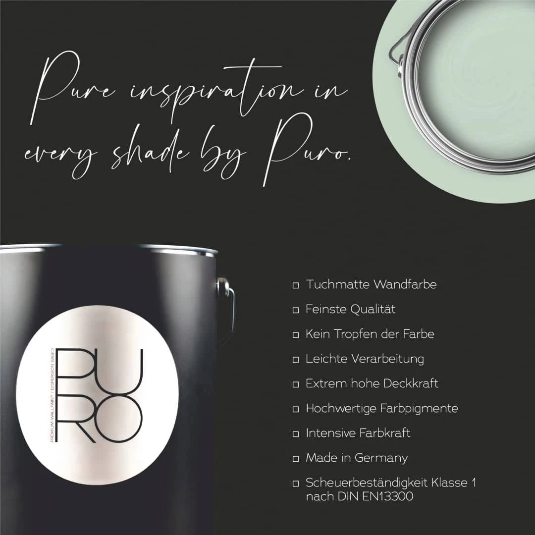 A.S. Creation Peinture Murale Premium Vert - PURO C5001 Vert Sauge 5 A.S. Creation Peinture Murale Premium Vert - PURO C5001 Vert Sauge – Image 5