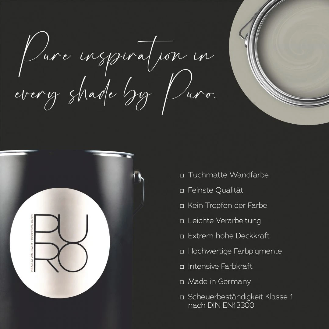 A.S. Creation Peinture Murale Premium Gris - PURO C7005 Taupe Calme 5 A.S. Creation Peinture Murale Premium Gris - PURO C7005 Taupe Calme – Image 5