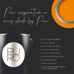 A.S. Creation Peinture Murale Premium Jaune - PURO C8007 Jaune Soleil -A.S. Creation Soldes as creation innen farbe dd126115 wandfarbe