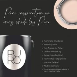 A.S. Creation Peinture Murale Premium Beige - PURO C9010 Divers Abricot -A.S. Creation Soldes as creation innen farbe dd126169 wandfarbe