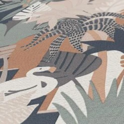 A.S. Creation Papier Peint Style Jungle Brun Rose - Vintage Papier Peint Intissé Plantes Feuilles -A.S. Creation Soldes as creation tapete antigua 390964 muster1