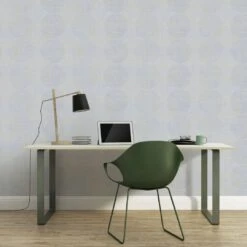 A.S. Creation A.S. Création Attractive Papier Peint Intissé Avec Des Cercles/ronds - Gris -A.S. Creation Soldes as creation tapete attractive 378322 ambiente1