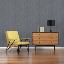 A.S. Creation A.S. Création Attractive Papier Peint Intissé Uni - Noir -A.S. Creation Soldes as creation tapete attractive 378336 ambiente1