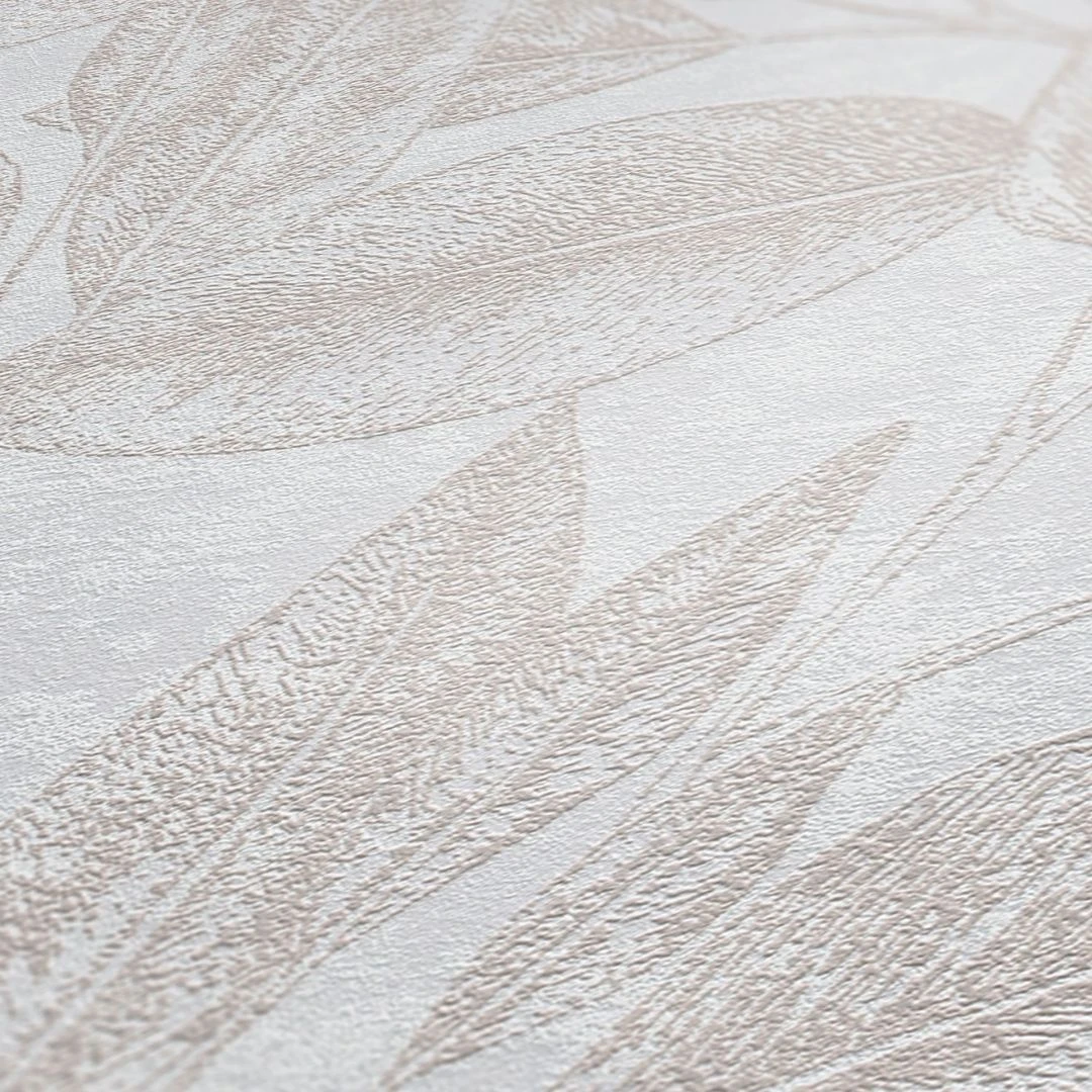 A.S. Creation A.S. Création Attractive Papier Peint Intissé Fleuris - Beige 3 A.S. Creation A.S. Création Attractive Papier Peint Intissé Fleuris - Beige – Image 3