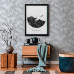 A.S. Creation A.S. Création Attractive Papier Peint Intissé Fleuris - Argent -A.S. Creation Soldes as creation tapete attractive 378362 ambiente1