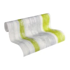 A.S. Creation A.S. Création Best Of Wood`n Stone 2nd Edition Papier Peint à Rayures - Gris