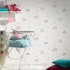 A.S. Creation A.S Créations Boys & Girls 6 Papier Peint Pour Chambre D´enfant, Rose, Blanc, Violet -A.S. Creation Soldes as creation tapete boys and girls 6 361581 ambiente4