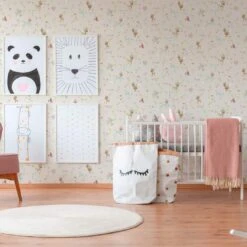 A.S. Creation A.S Créations Boys & Girls 6 Papier Peint Pour Chambre D´enfant, Beige, Marron, Vert -A.S. Creation Soldes as creation tapete boys and girls 6 369881 ambiente