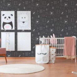 A.S. Creation A.S Créations Boys & Girls 6 Papier Peint Pour Chambre D´enfant, Gris, Argent, Rosa -A.S. Creation Soldes as creation tapete boys and girls 6 369913 ambiente