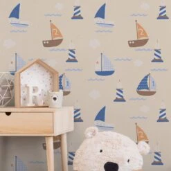 A.S. Creation Papier Peint A.S. Création Boys & Girls 5 Beige, Bleu, Marron 6 A.S. Creation Papier Peint A.S. Création Boys & Girls 5 Beige, Bleu, Marron -A.S. Creation Soldes as creation tapete boys and girls 6 935548 ambiente2