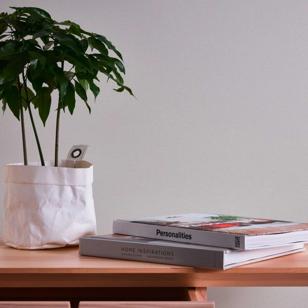 A.S. Creation Papier Peint Intissé Gris Aspect Lin - Papier Peint Texturé à Décoller Et à Coller 1 A.S. Creation Papier Peint Intissé Gris Aspect Lin - Papier Peint Texturé à Décoller Et à Coller