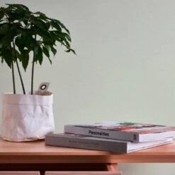 A.S. Creation Papier Peint Intissé Aspect Lin Vert - Papier Peint Texturé