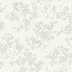 A.S. Creation Subtil Motif Floral Vert Blanc - Papier Peint Fleuri -A.S. Creation Soldes as creation tapete casual living 395482 muster