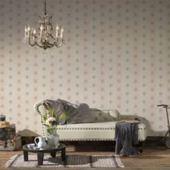 A.S. Creation A.S Création Hermitage 10 Papier Peint à Rayures - Papier Peint Baroque Rosé, Cuivre -A.S. Creation Soldes as creation tapete hermitage 10 330845 ambiente1