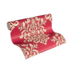 A.S. Creation A.S Création Hermitage 10 Papier Peint Baroque - Rouge, Or