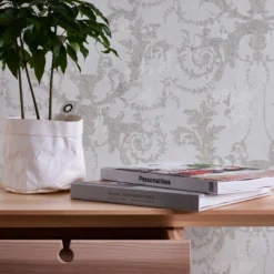 A.S. Creation A.S. Création History Of Art Papier Peint Baroque Gris, Blanc 11 A.S. Creation A.S. Création History Of Art Papier Peint Baroque Gris, Blanc -A.S. Creation Soldes as creation tapete history of art 376481 ambiente