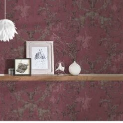 A.S. Creation A.S. Création History Of Art Papier Peint Baroque Rouge, Or -A.S. Creation Soldes as creation tapete history of art 376484 ambiente1