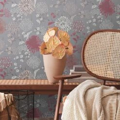 A.S. Creation Papier Peint Floral Gris Blanc - Papier Peint Floral Abstrait - Papier Peint De Salon Naturel -A.S. Creation Soldes as creation tapete house of turnowsky 389002 ambiente 3