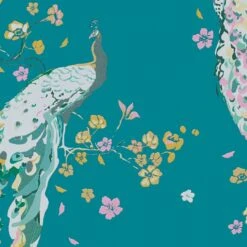 A.S. Creation Papier Peint Floral Avec Oiseaux - Papier Peint Paon Turquoise Jaune - Papier Peint Floral Design 7 A.S. Creation Papier Peint Floral Avec Oiseaux - Papier Peint Paon Turquoise Jaune - Papier Peint Floral Design -A.S. Creation Soldes as creation tapete house of turnowsky 389062 muster 1