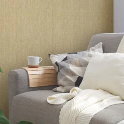 A.S. Creation Papier Peint Tissé En Beige Avec Légère Structure Papier Peint Intissé Hygge Mat -A.S. Creation Soldes as creation tapete hygge 386123 ambiente ambiente