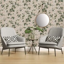 A.S. Creation A.S. Création Il Decoro Papier Peint Effet Brique - Beige -A.S. Creation Soldes as creation tapete il decoro 980434 ambiente