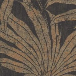 A.S. Creation Papier Peint Jungle Noir Brillant Or - Papier Peint à Motifs Avec Plantes -A.S. Creation Soldes as creation tapete jade 395011 muster6