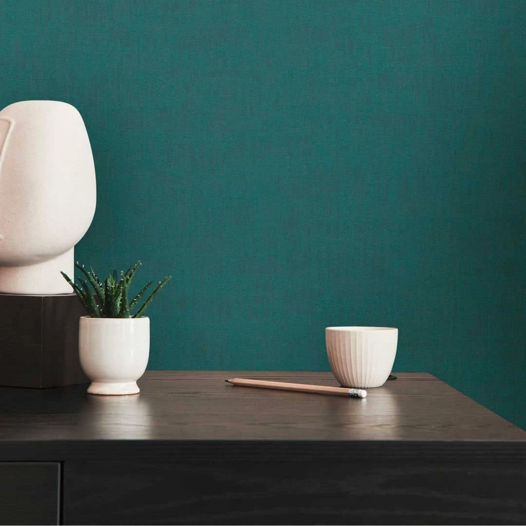 A.S. Creation Papier Peint Uni Bleu Enduit - Papier Peint Uni Texturé 1 A.S. Creation Papier Peint Uni Bleu Enduit - Papier Peint Uni Texturé